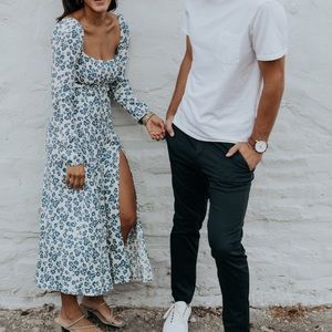 Reformation Sigmund Dress in Milanesa sz 0